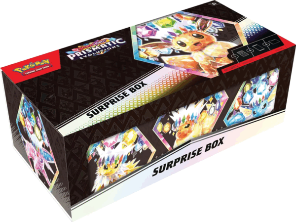 pokemon – scarlet & violet – prismatic evolutions – surprise box