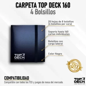 carpeta esencial 160 color negro