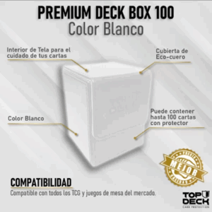 portamazos premium 100 color blanco