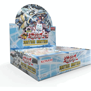 yugioh! justice hunters booster box 24 sobres inglés
