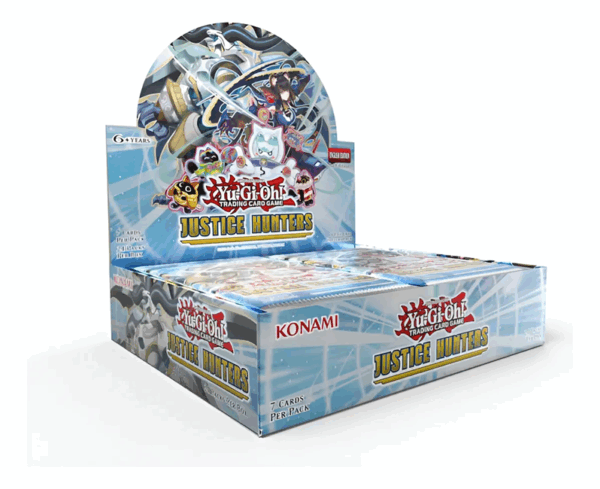 yugioh! justice hunters booster box 24 sobres inglés
