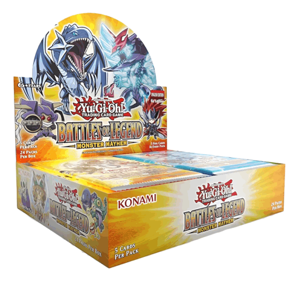 yugioh battle of legend: monster mayhem booster box tcg booster box